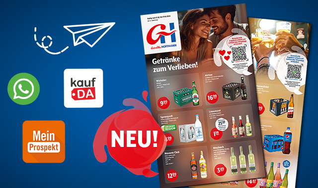 Getränke Hoffmann Angebote jede Woche digital Getränke Hoffmann Angebote jede Woche bei WhatsApp, kaufDa und mehr