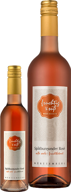 Hoffmann Wein-Edition fruchtig & süß Spätburgunder rosé
