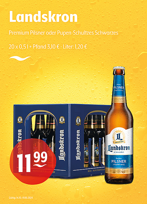 Landskron Pilsner & Pupen-Schultzes Schwarzes