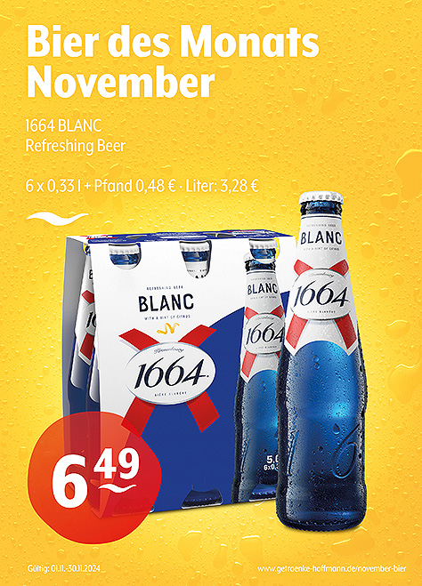 Bier des Monats 1664 Blanc