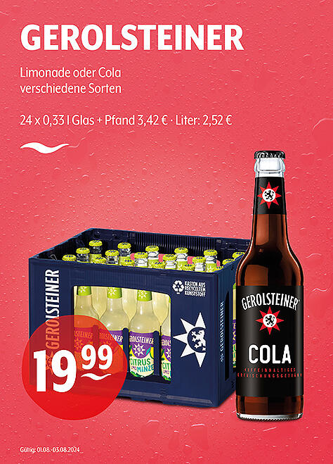 Gerolsteiner Limo & Cola