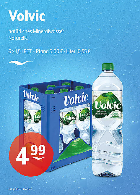 Volvic Natürliches Mineralwasser