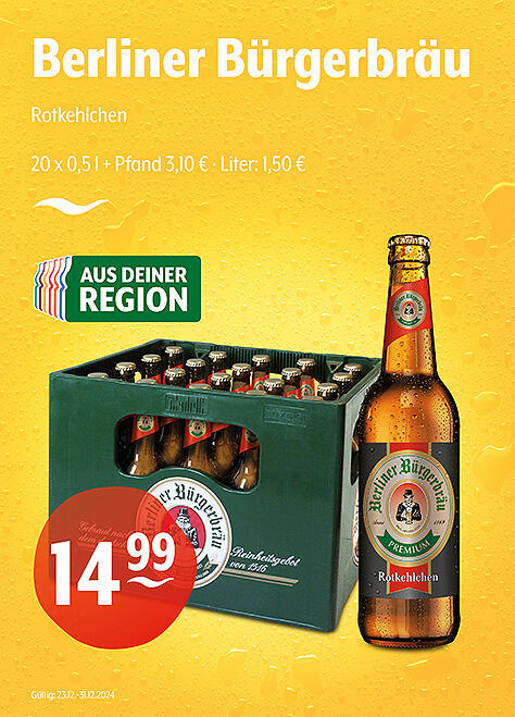 Berliner Bürgerbräu Rotkehlchen