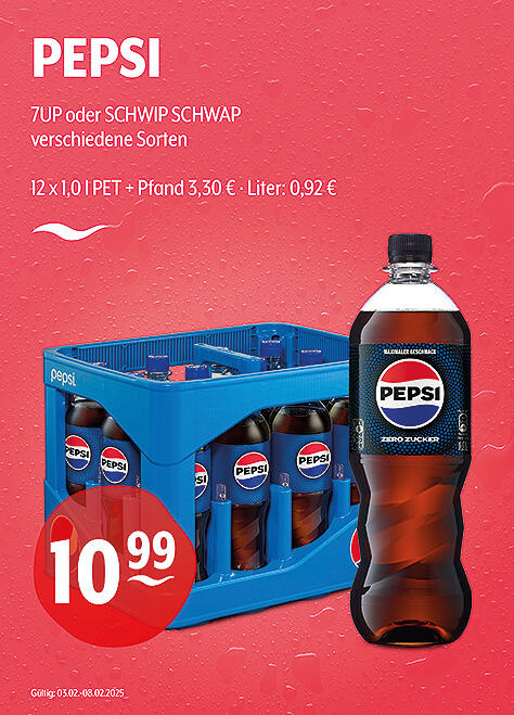 PEPSI 7UP & SCHWIP SCHWAP