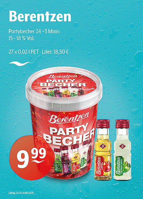 Berentzen Partybecher