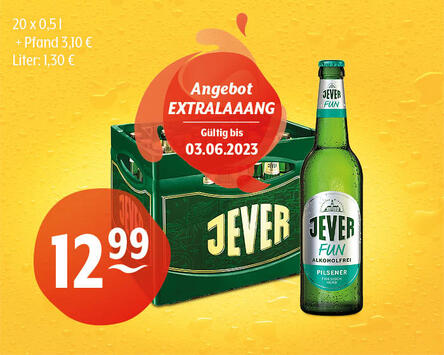 Jever Pilsener & Fun Alkoholfrei